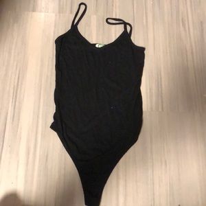 Black Thong Body Suit